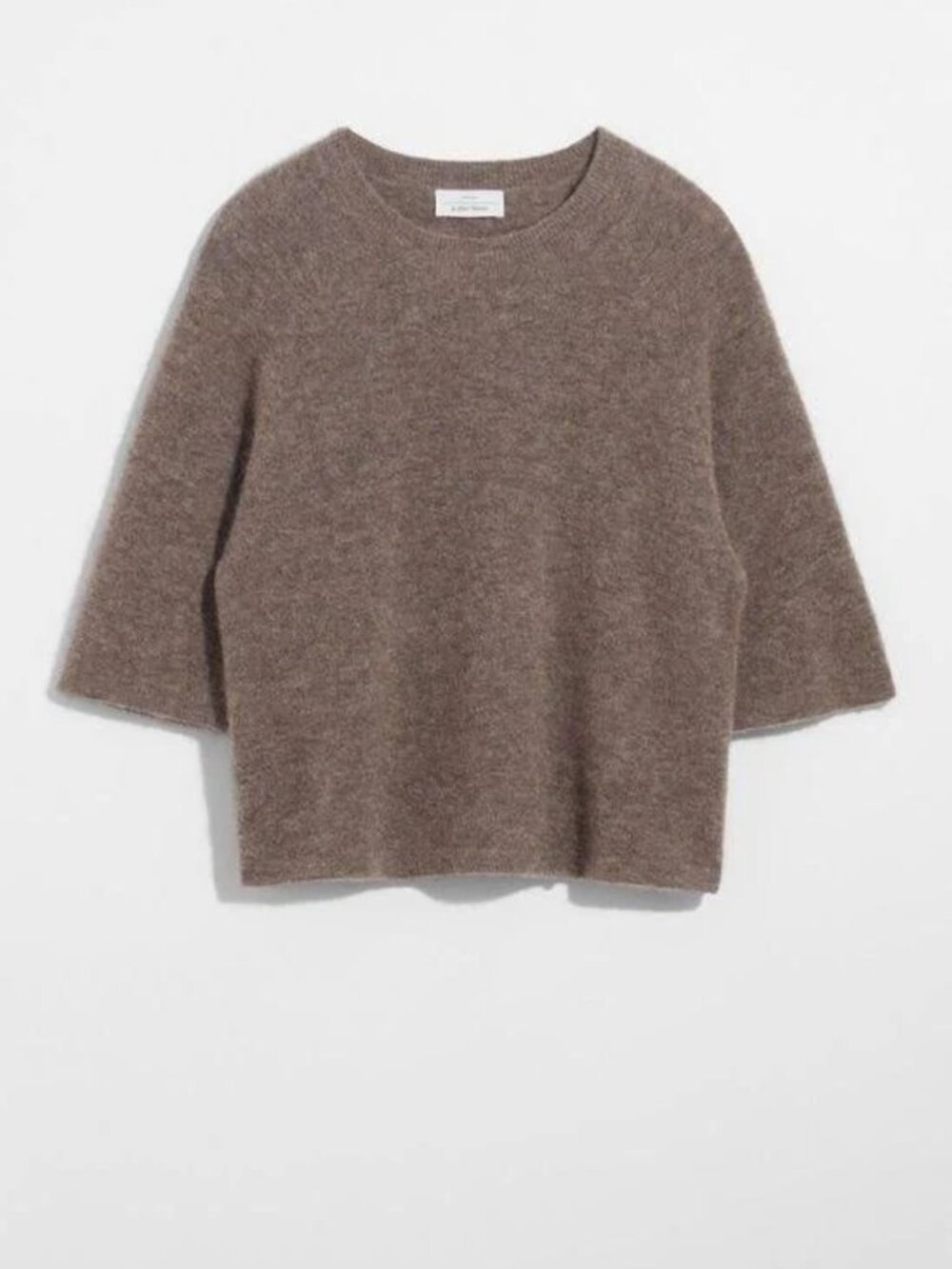 & Other Stories Alpaca Blend Tan Sweater